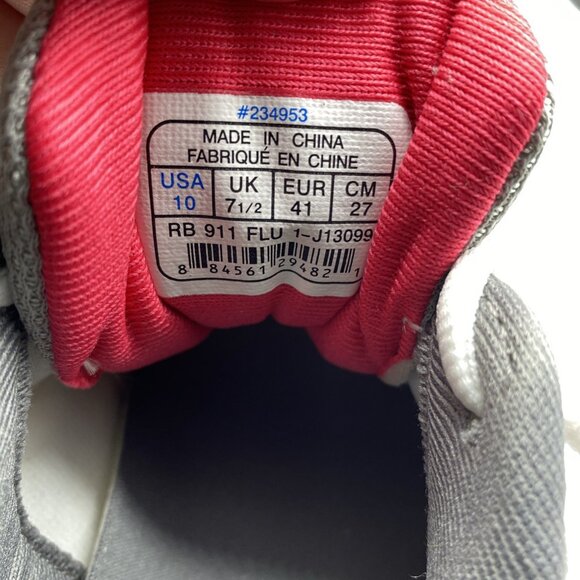 Reebok Flexride Woman’s Athletic Running Shoes RB 911 FLU Grey Pink Size 10 - Picture 8 of 8